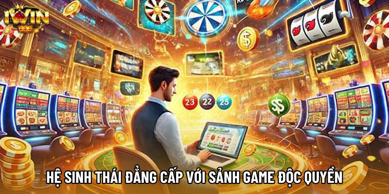Hệ sinh thái đẳng cấp với sảnh game độc quyền